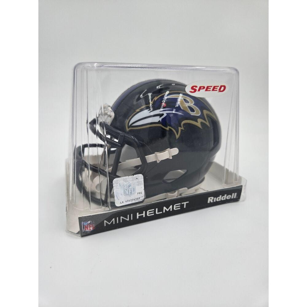 Baltimore Ravens Riddell Mini Football Helmet Display Case NFL